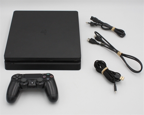 Playstation 4 - Slim - 500GB HDD - Konsol - SNR 02-27452574-3374592 (B Grade) (Genbrug)